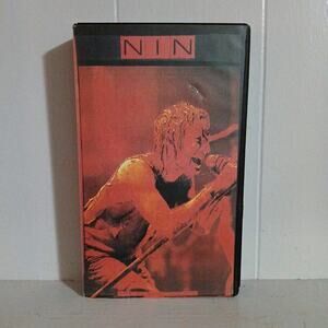 Nine Inch Nails VHS Live Woodstock 1994 94 Metal Industrial Rock Concert